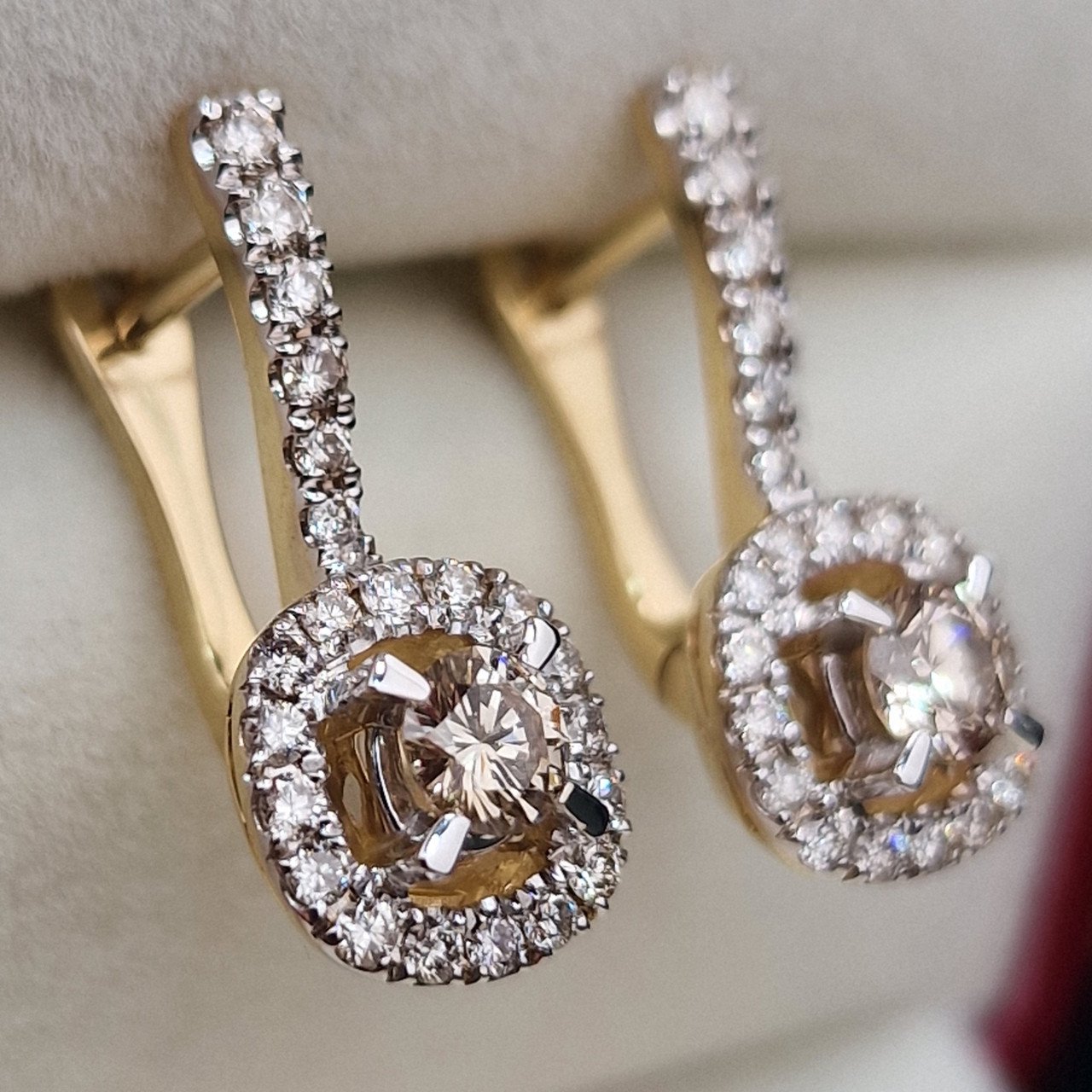 Серьги Deimantas 102540690 4,42гр 1,05ct. купить,NaN