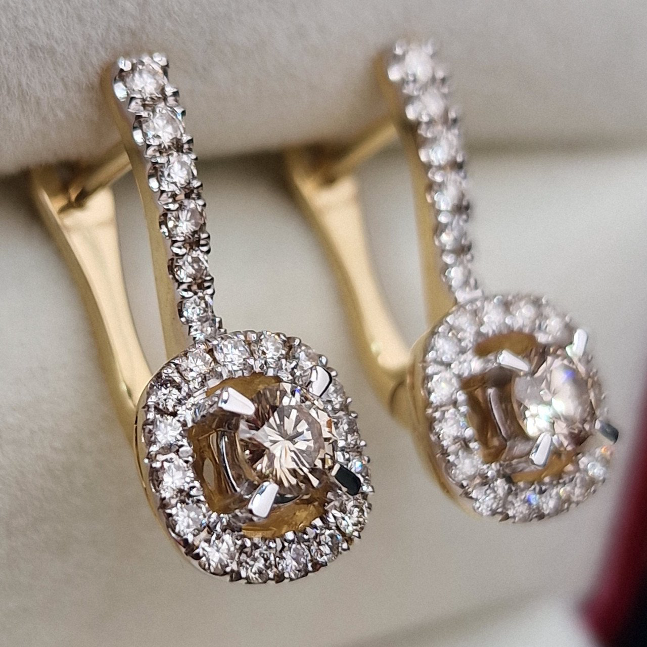 Серьги Deimantas 102540690 4,42гр 1,05ct. купить,NaN