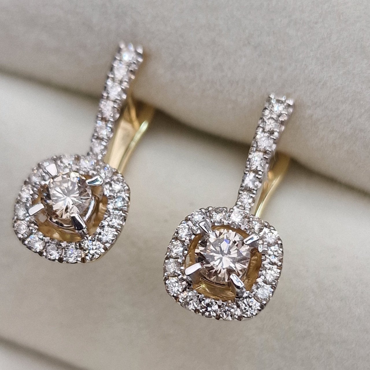 Серьги Deimantas 102540690 4,42гр 1,05ct. купить,NaN