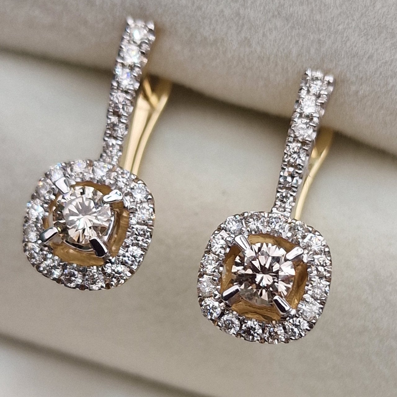 Серьги Deimantas 102540690 4,42гр 1,05ct. купить,NaN