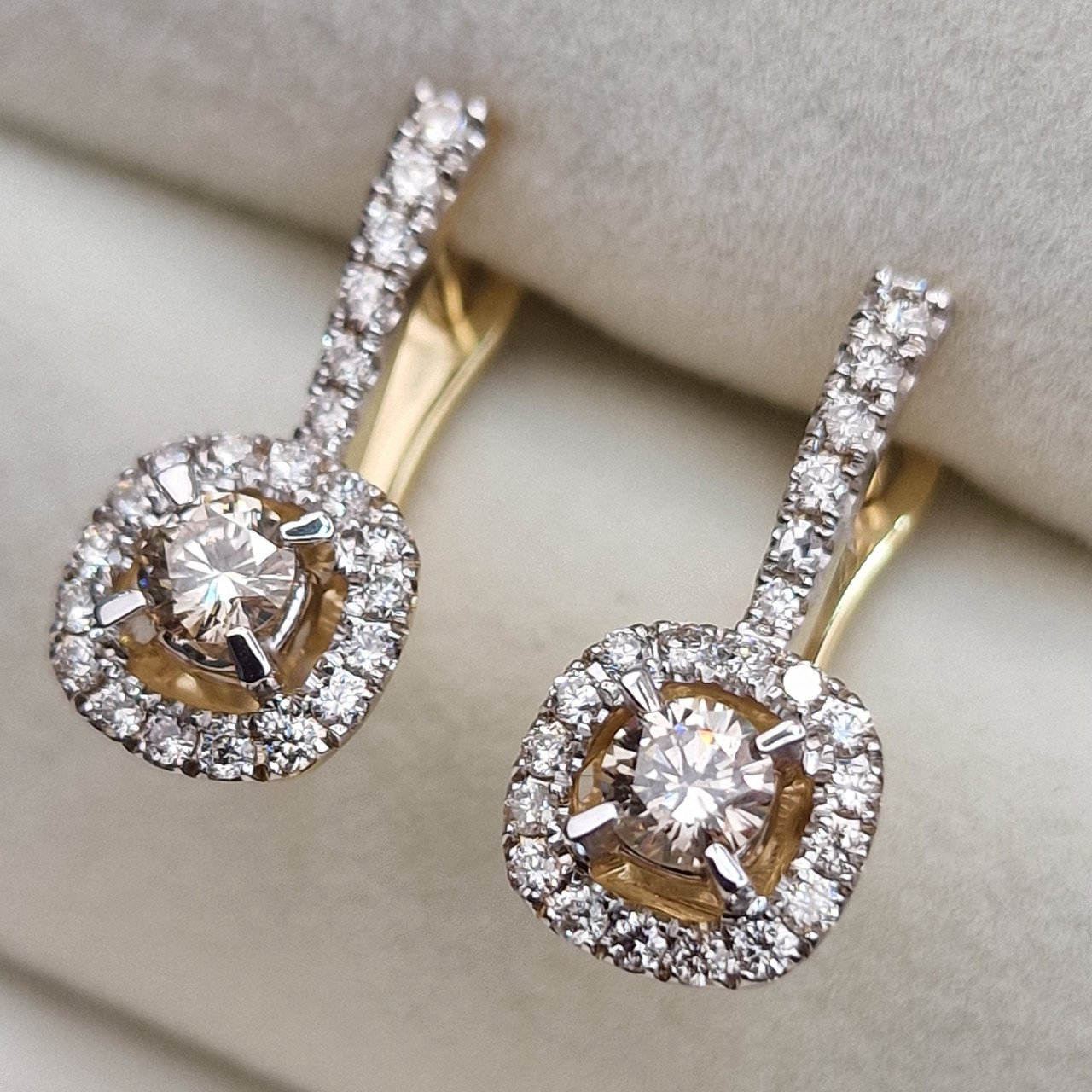 Серьги Deimantas 102540690 4,42гр 1,05ct. купить,NaN