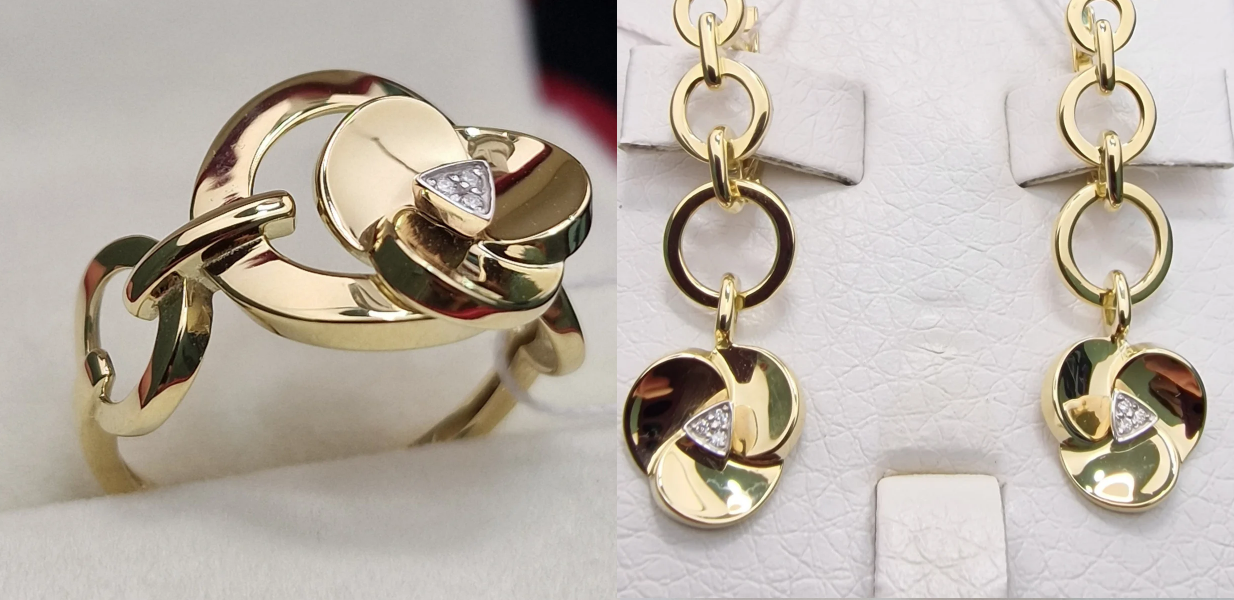 Комплект Deimantas 102545276 0,02ct 0,03ct. купить,NaN