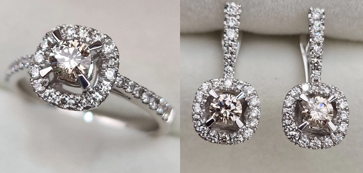 Комплект Deimantas 102545278 0,70ct 1,07ct. купить,NaN