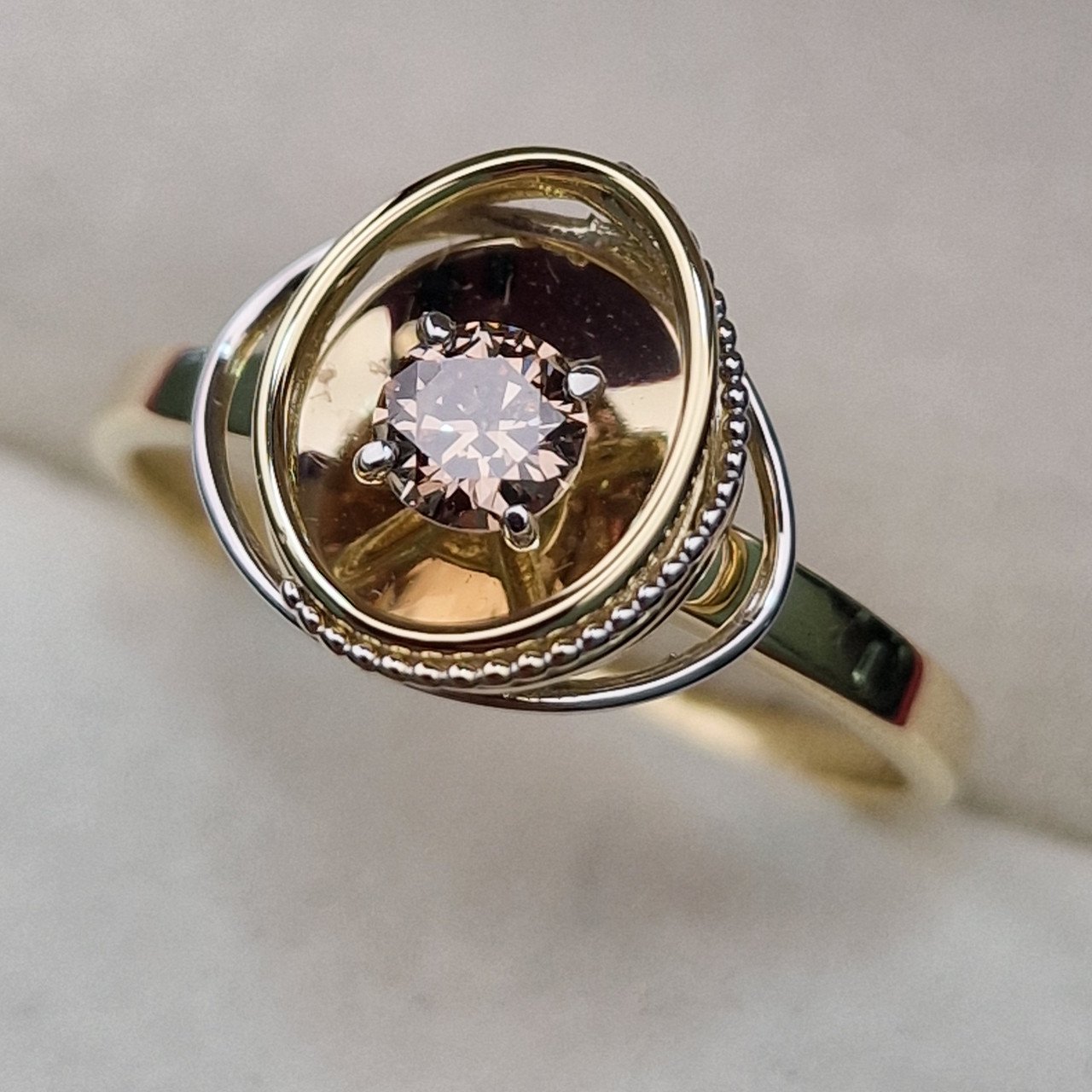 Кольцо Deimantas 102748209 18р 2,87гр 0,26ct. купить,NaN