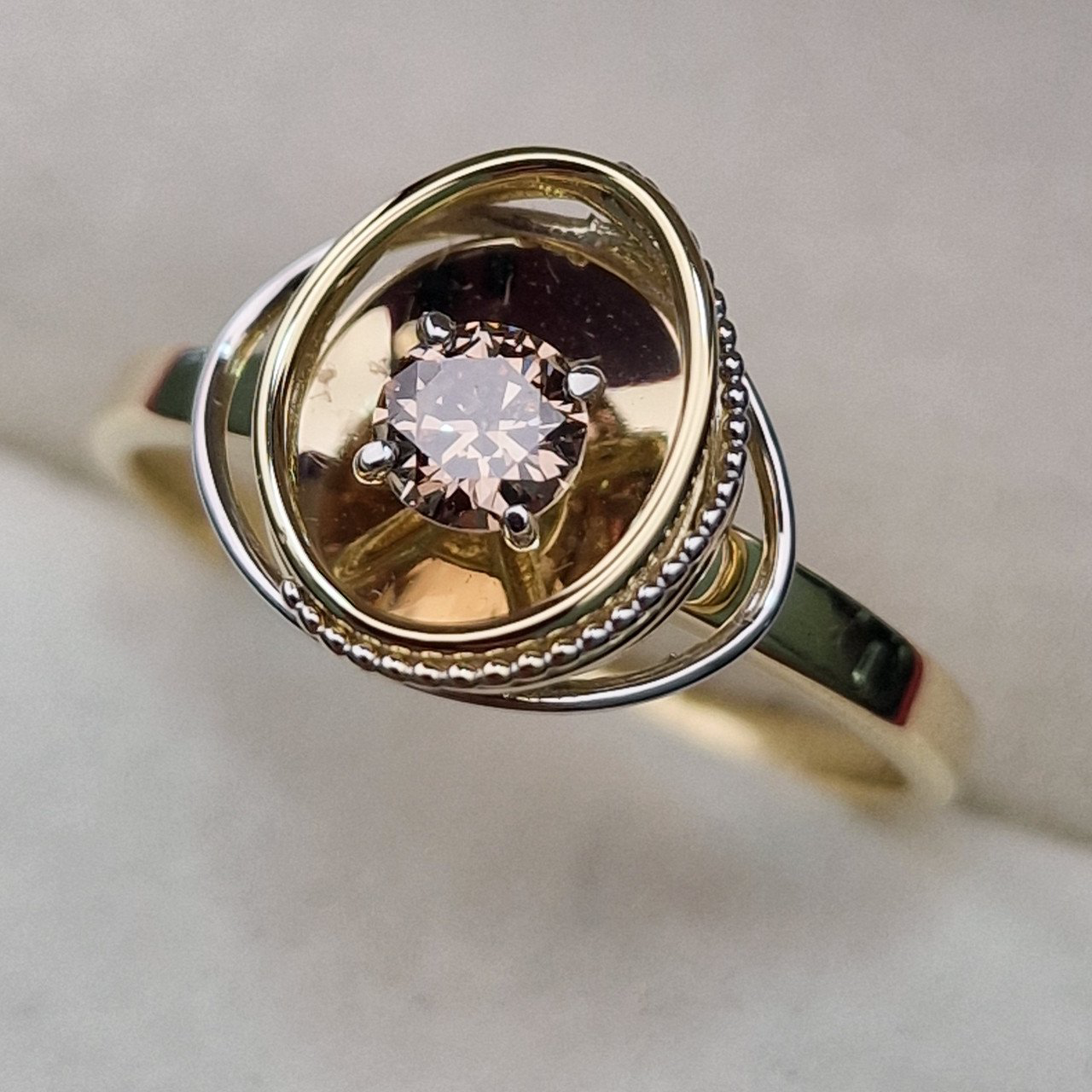 Кольцо Deimantas 102748209 18р 2,87гр 0,26ct. купить,NaN