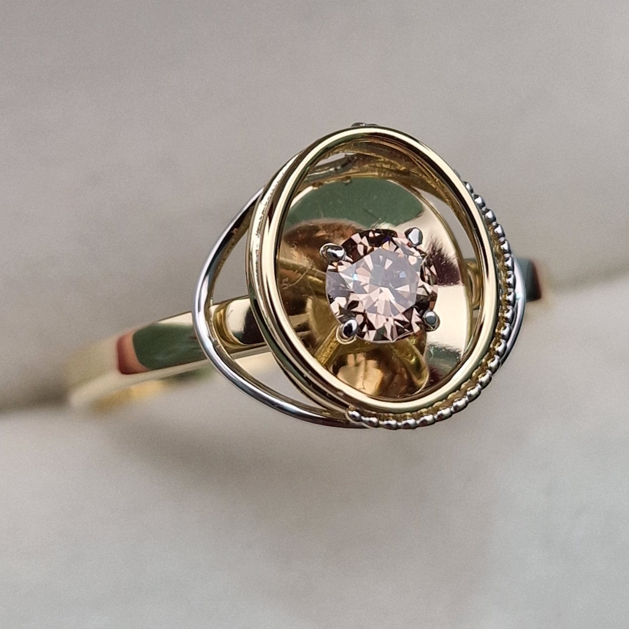 Кольцо Deimantas 102748209 18р 2,87гр 0,26ct. купить,NaN