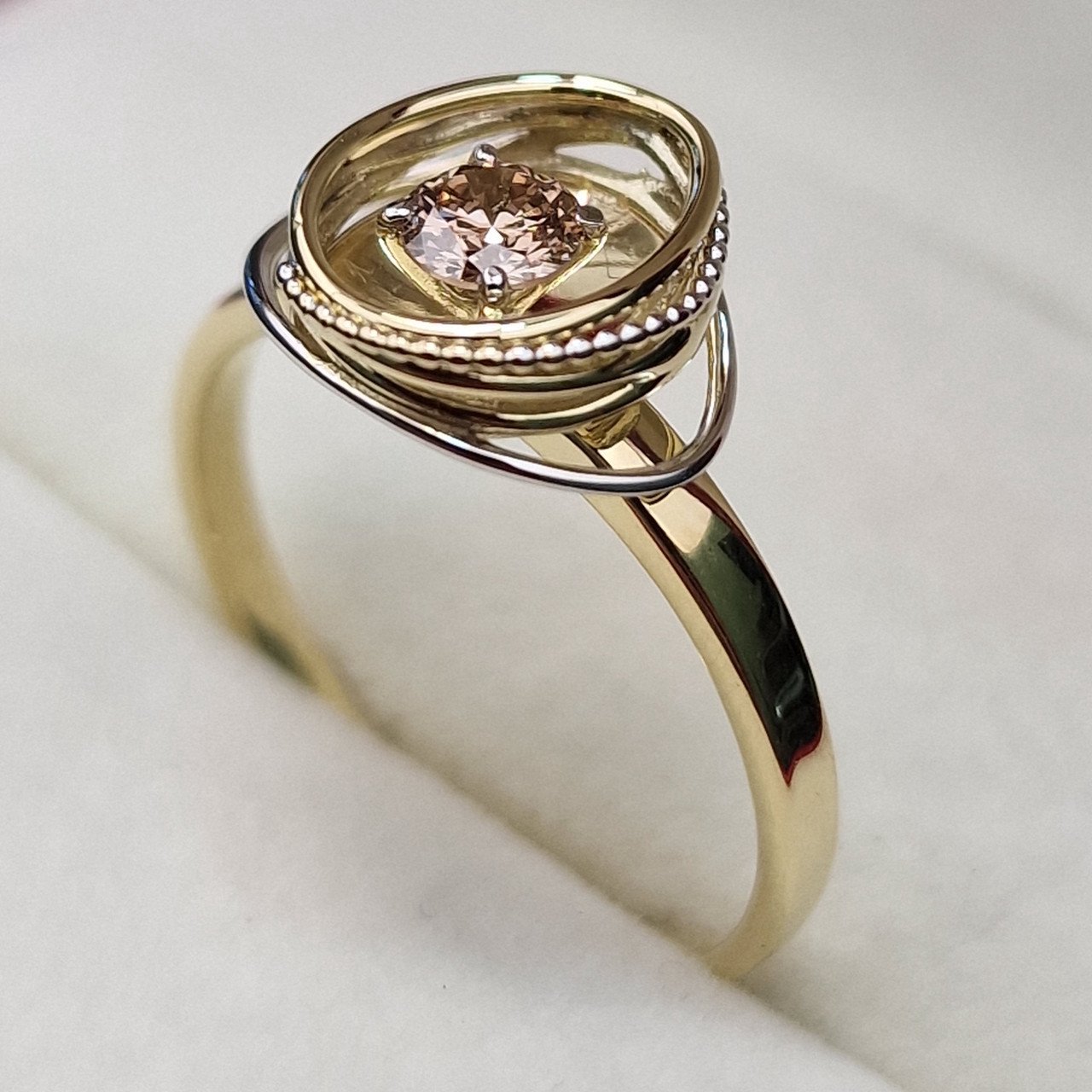 Кольцо Deimantas 102748209 18р 2,87гр 0,26ct. купить,NaN