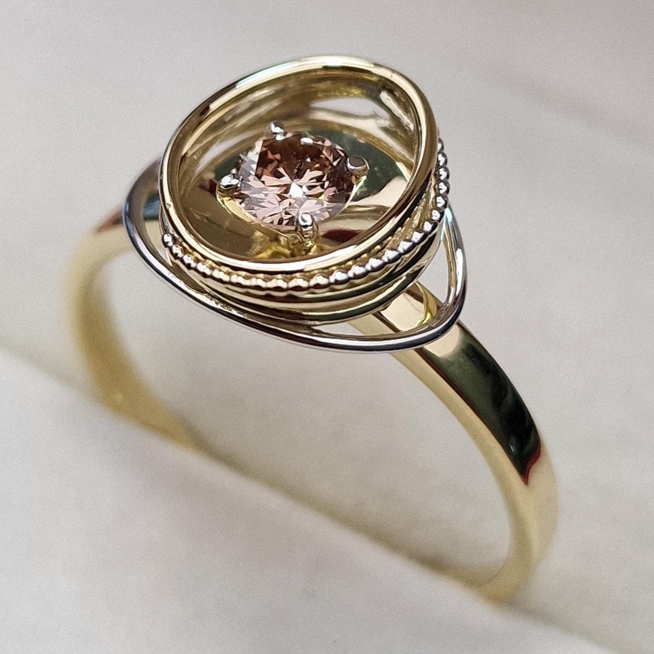 Кольцо Deimantas 102748209 18р 2,87гр 0,26ct. купить,NaN