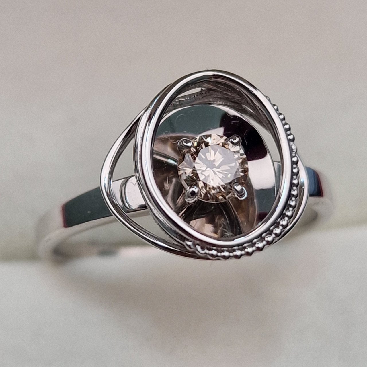 Кольцо Deimantas 102748224 17р 2,71гр 0,26ct. купить,NaN