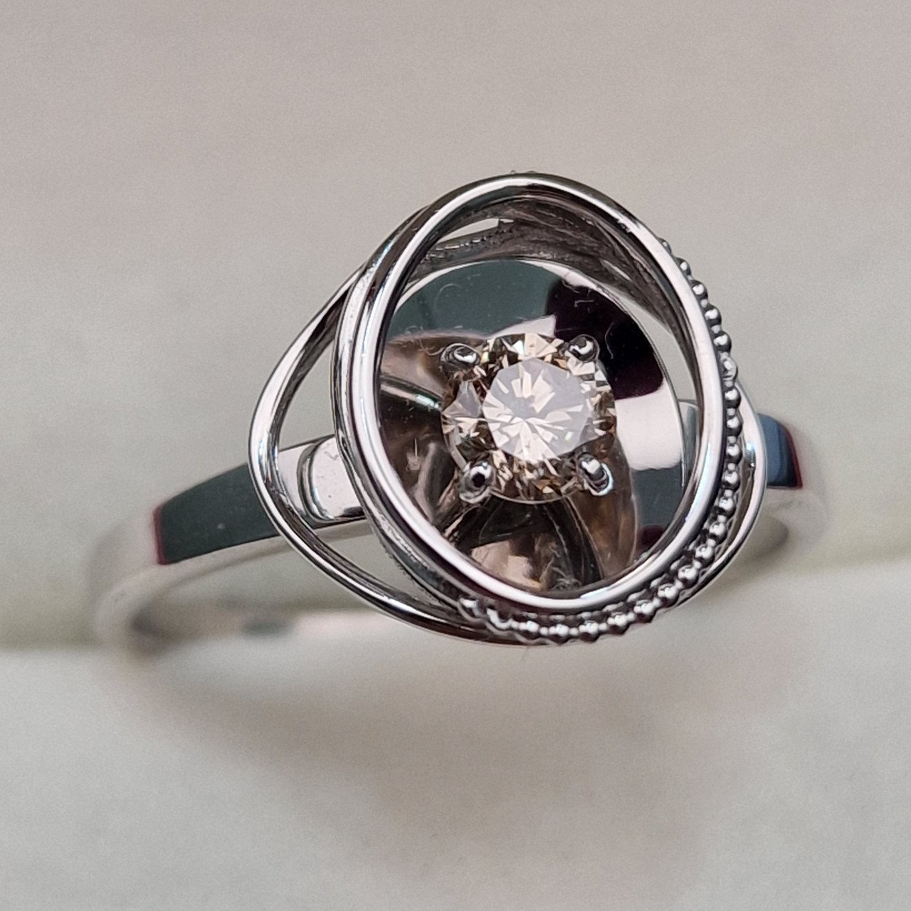 Кольцо Deimantas 102748224 17р 2,71гр 0,26ct. купить,NaN