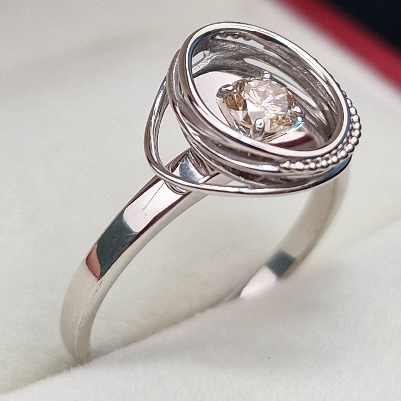 Кольцо Deimantas 102748224 17р 2,71гр 0,26ct. купить,NaN