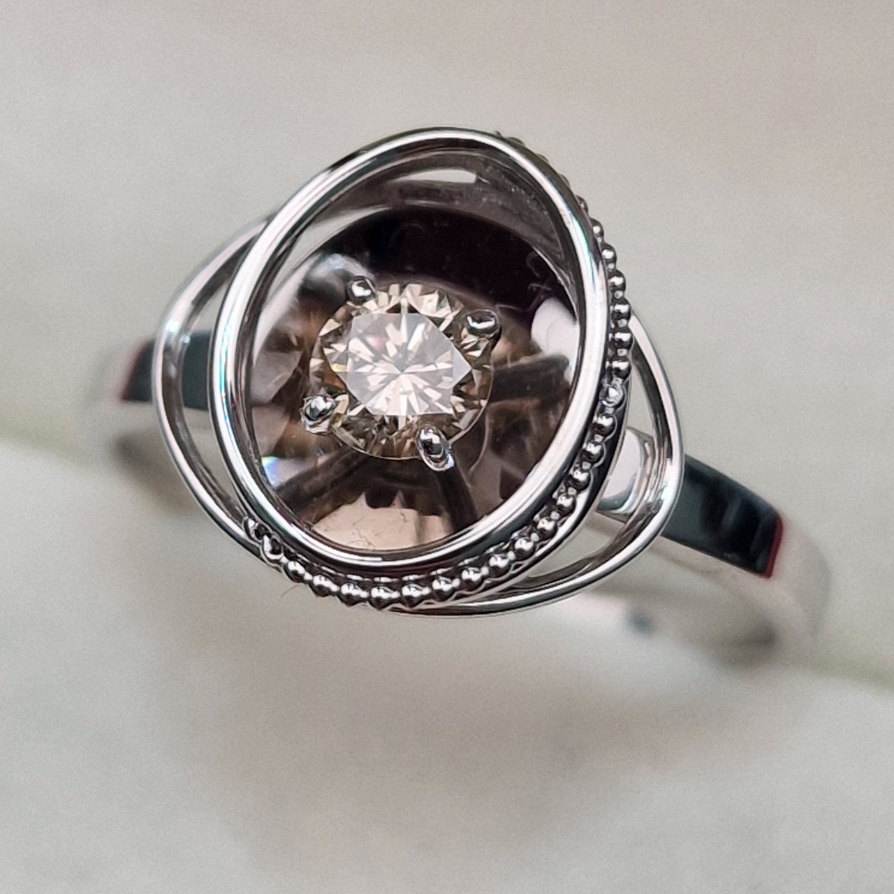 Кольцо Deimantas 102748224 17р 2,71гр 0,26ct. купить,NaN