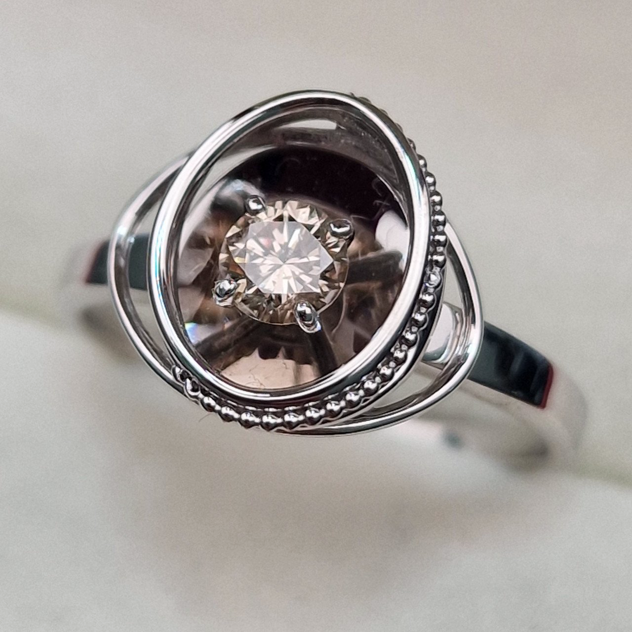 Кольцо Deimantas 102748224 17р 2,71гр 0,26ct. купить,NaN