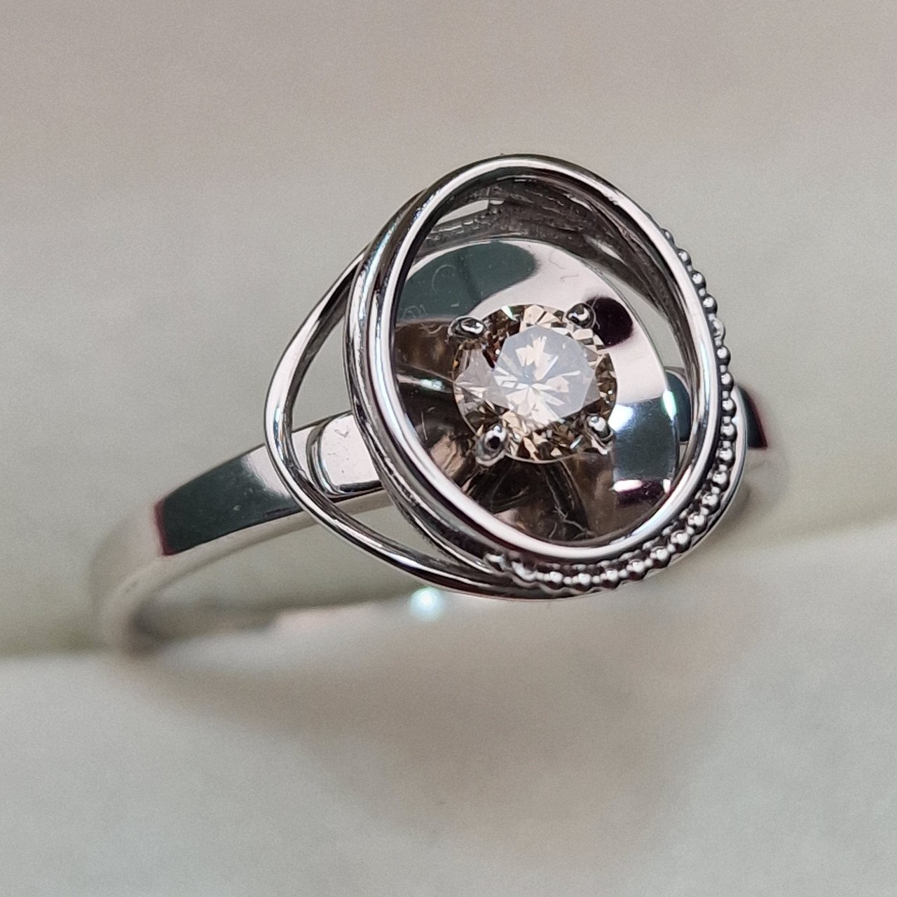 Кольцо Deimantas 102748224 17р 2,71гр 0,26ct. купить,NaN