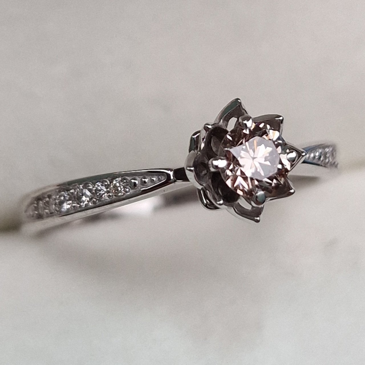 Кольцо Deimantas 102748225 17р 2,02гр 0,332ct. купить,NaN