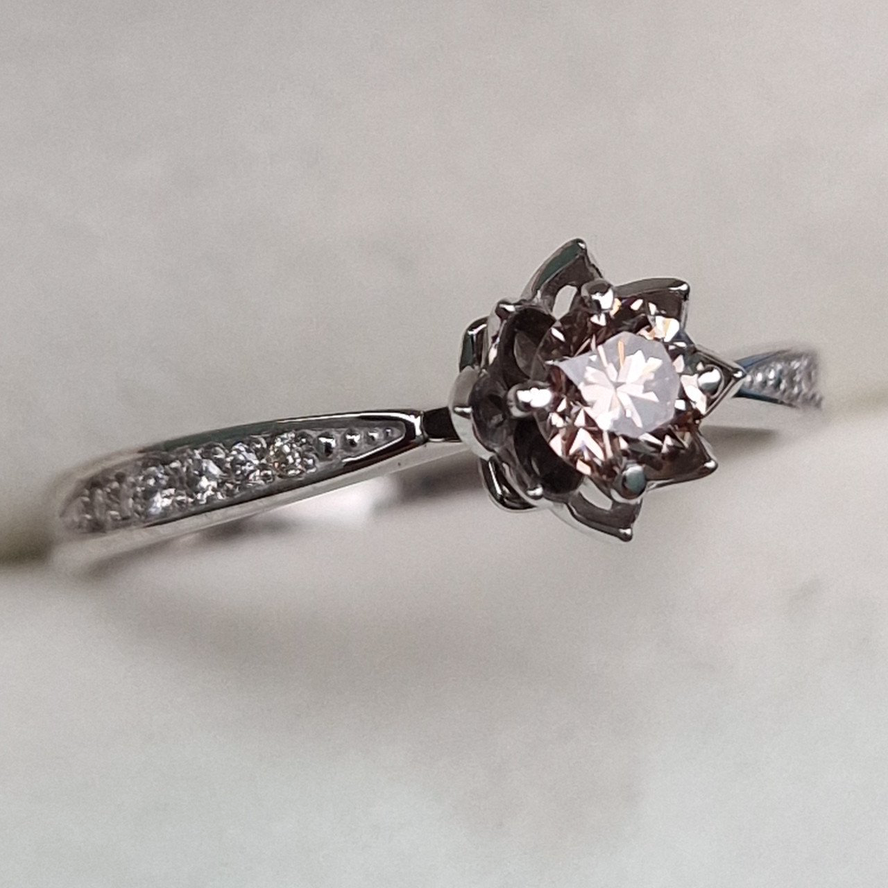 Кольцо Deimantas 102748225 17р 2,02гр 0,332ct. купить,NaN