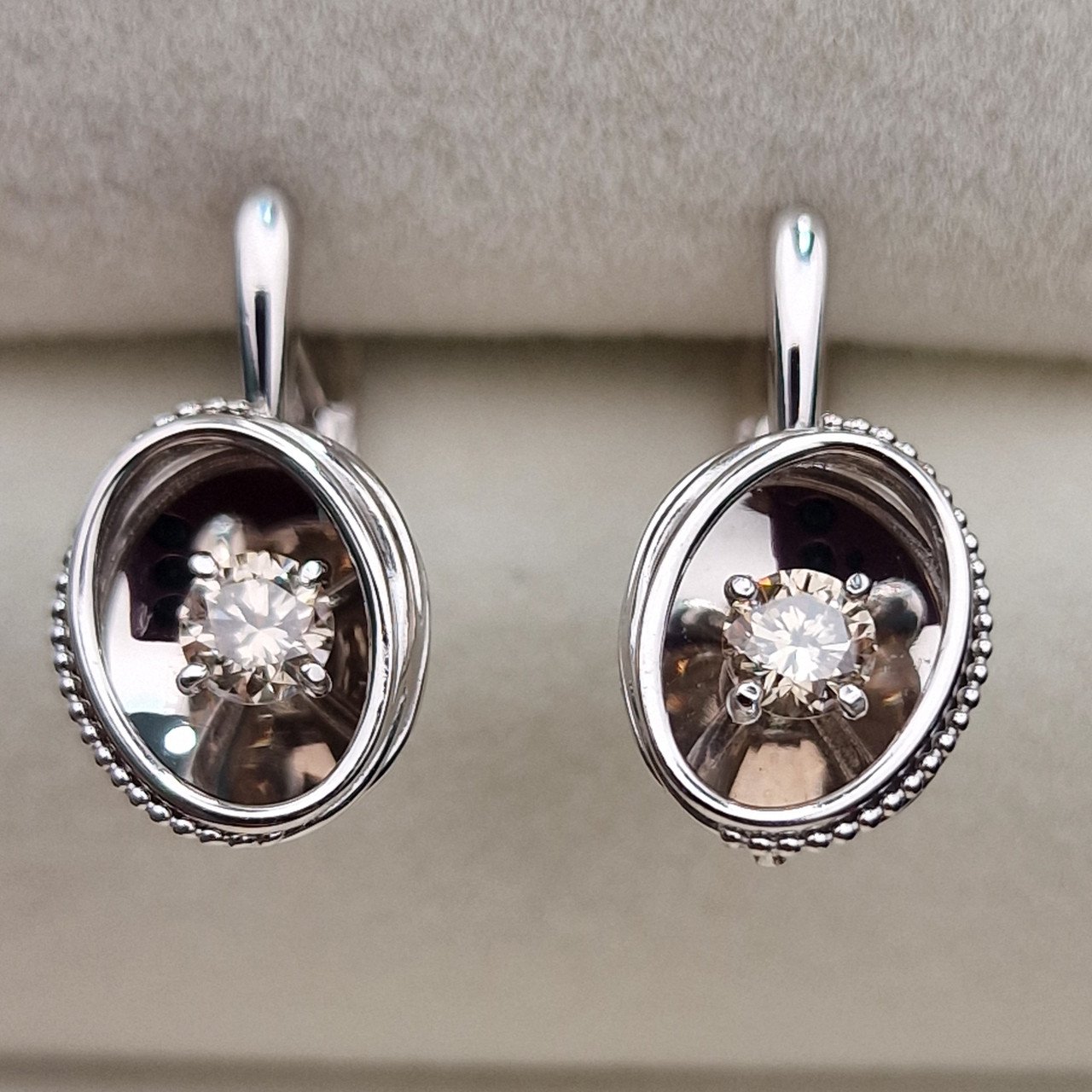Серьги Deimantas 102748260 3,4гр 0,42ct. купить,NaN