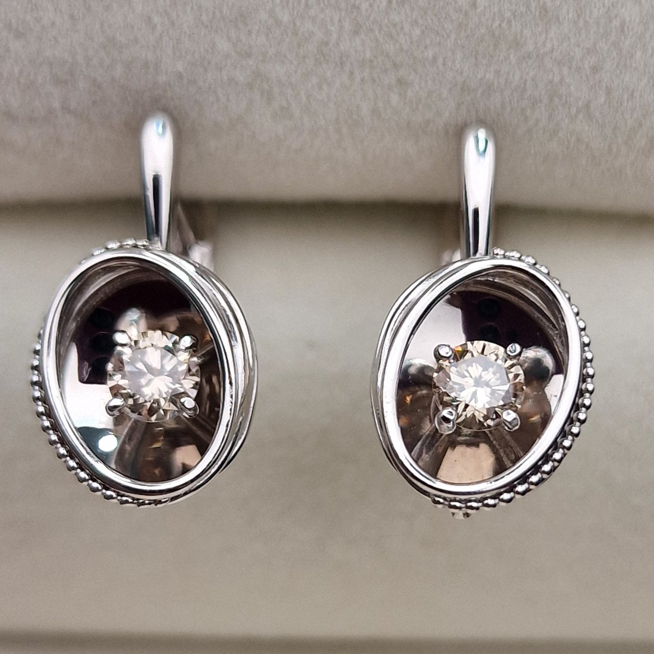Серьги Deimantas 102748260 3,4гр 0,42ct. купить,NaN