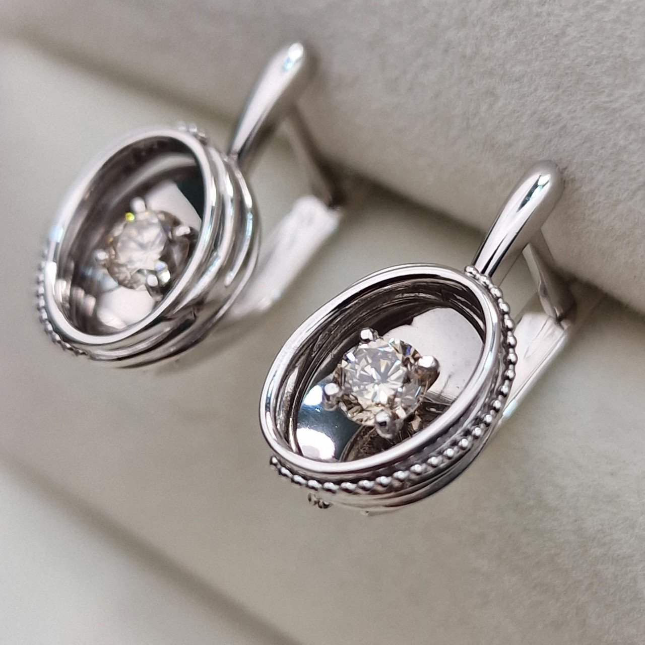Серьги Deimantas 102748260 3,4гр 0,42ct. купить,NaN