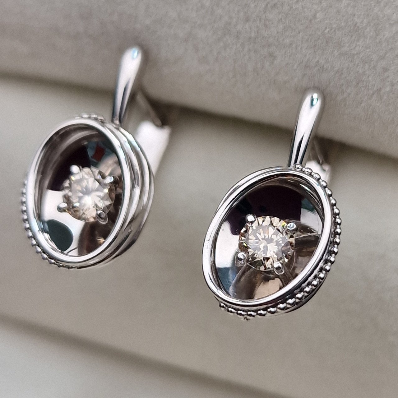 Серьги Deimantas 102748260 3,4гр 0,42ct. купить,NaN