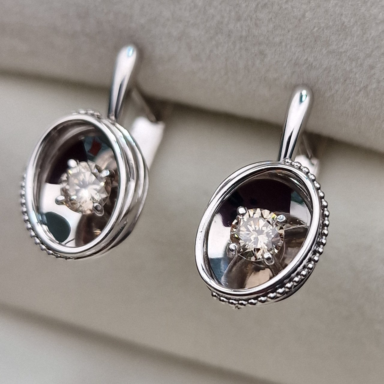 Серьги Deimantas 102748260 3,4гр 0,42ct. купить,NaN