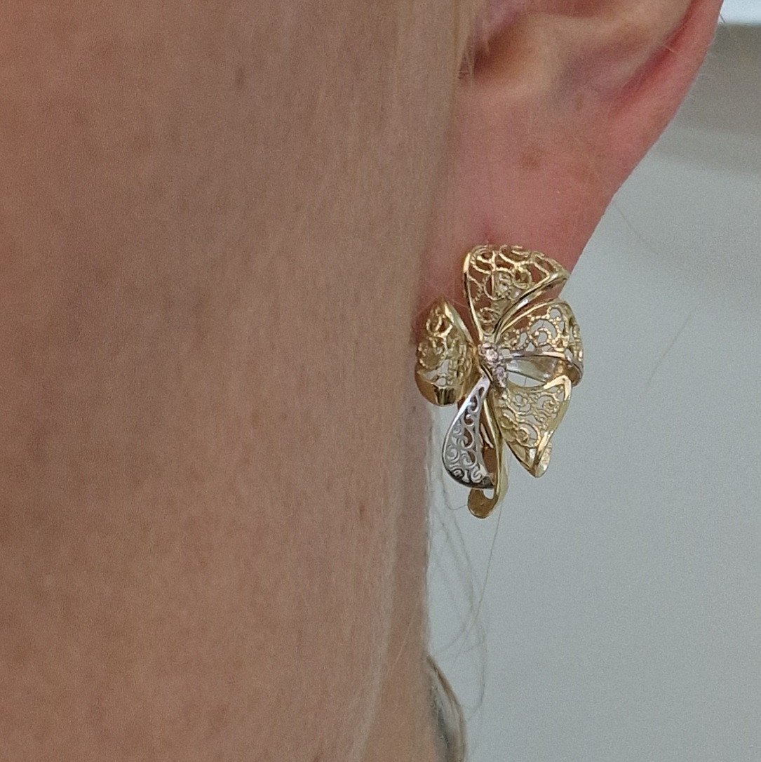 Серьги Deimantas 102748269 3,56гр 0,02ct. купить,NaN