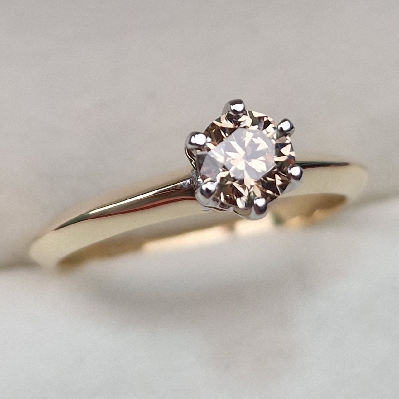 Кольцо Deimantas 102748226 17,5р 2,47гр 0,512ct. купить,NaN