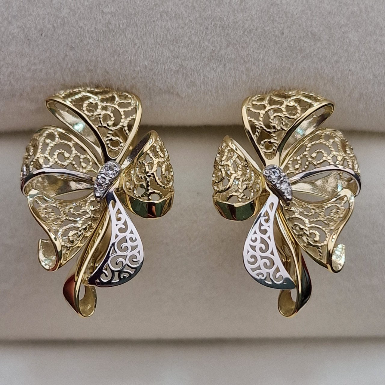 Серьги Deimantas 102748269 3,56гр 0,02ct. купить,NaN