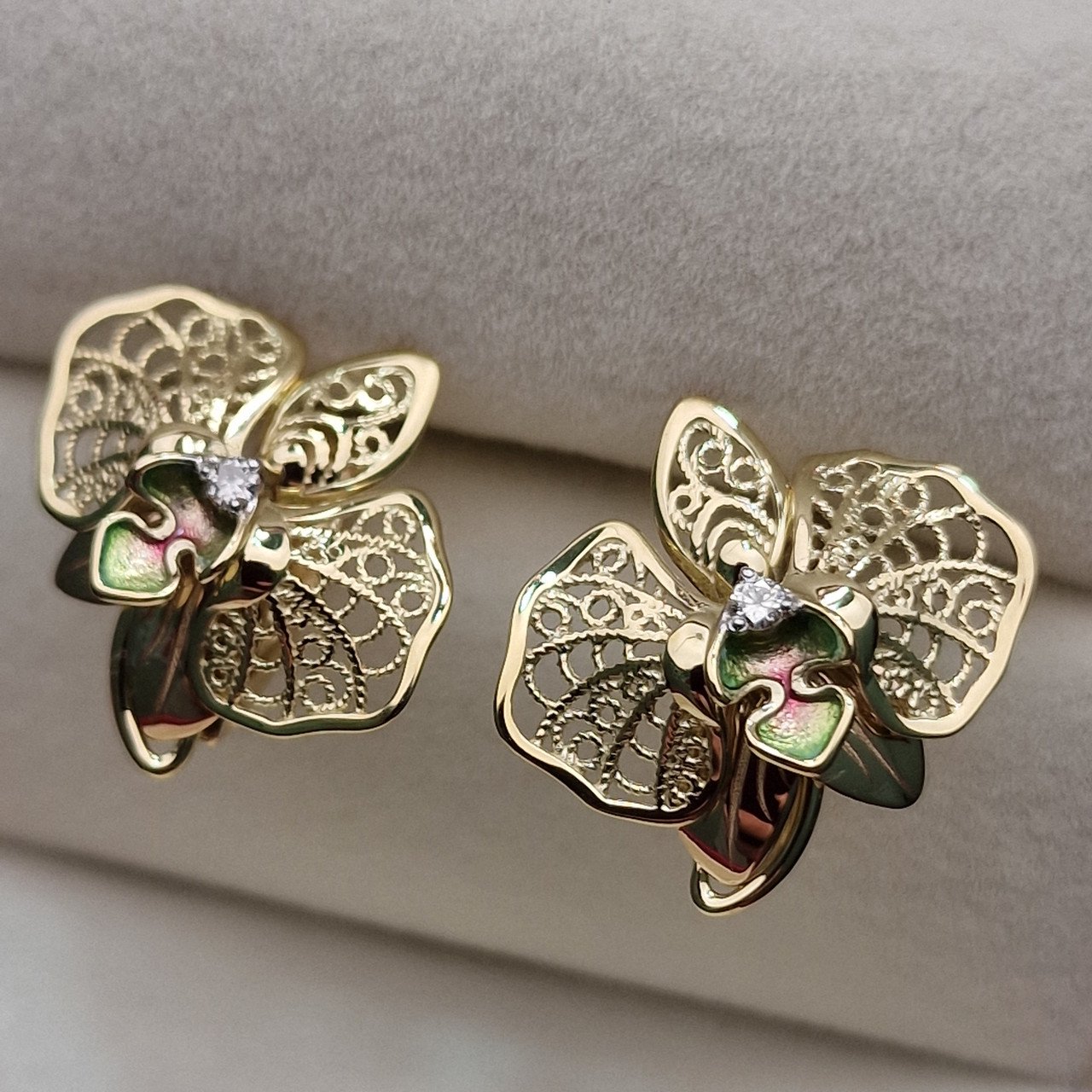 Серьги Deimantas 102748268 4,03гр 0,058ct. купить,NaN