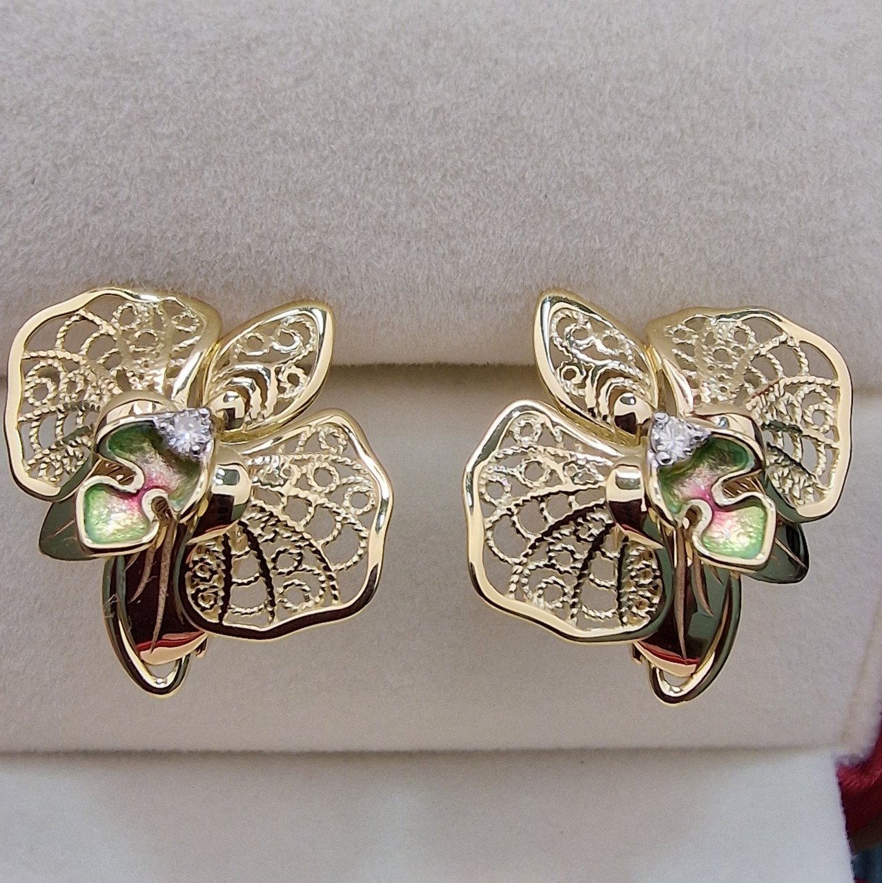 Серьги Deimantas 102748268 4,03гр 0,058ct. купить,NaN