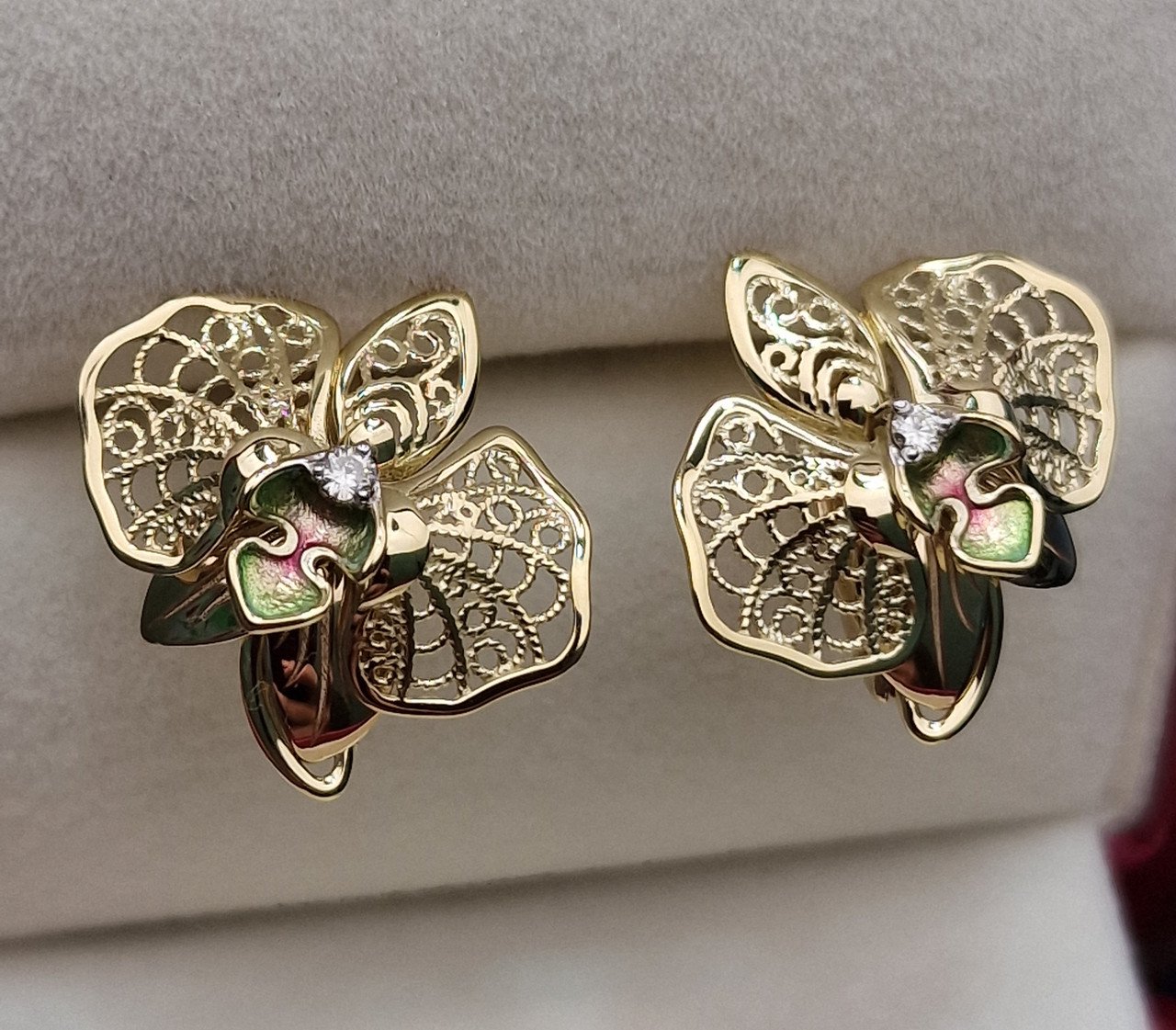 Серьги Deimantas 102748268 4,03гр 0,058ct. купить,NaN