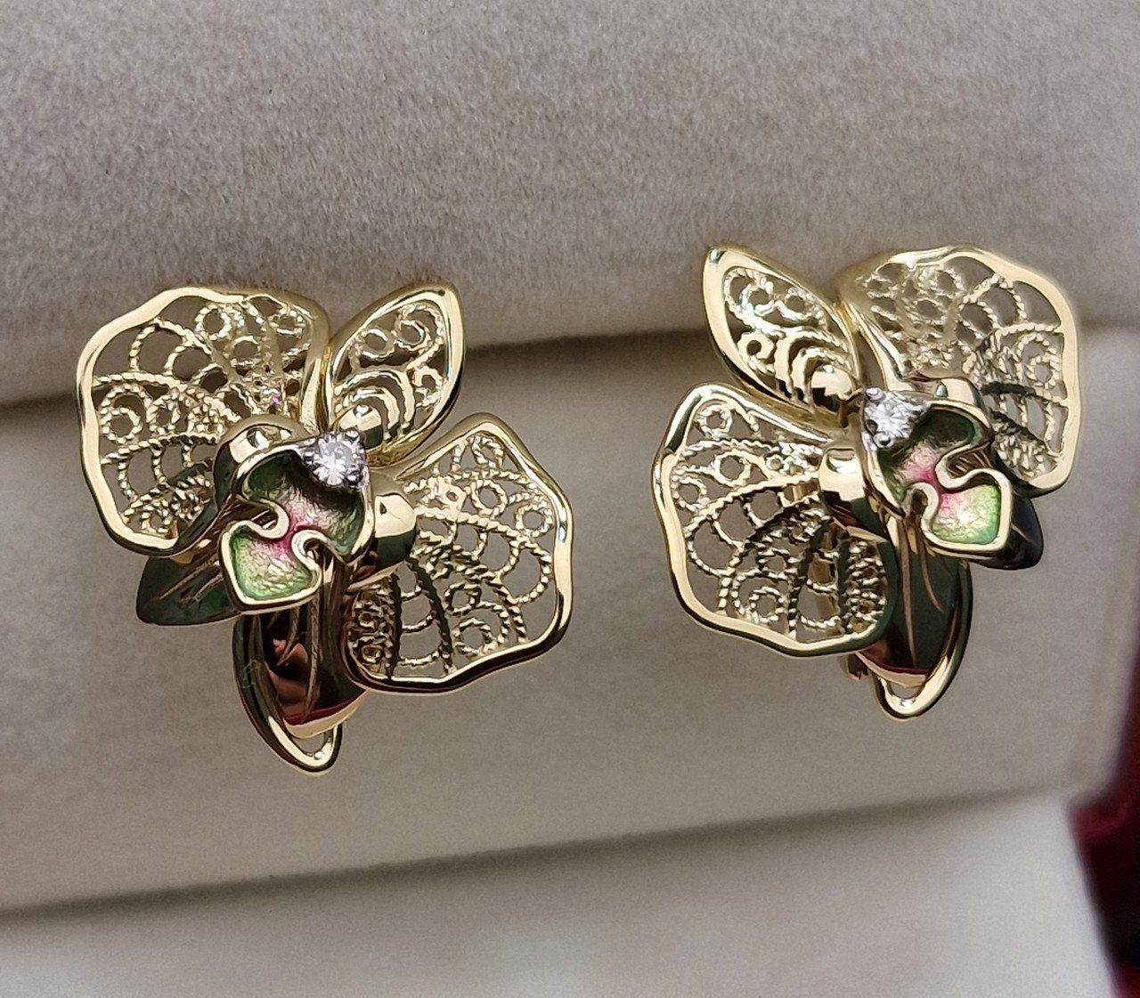 Серьги Deimantas 102748268 4,03гр 0,058ct. купить,NaN