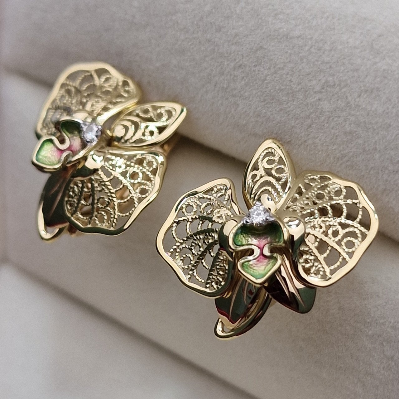 Серьги Deimantas 102748268 4,03гр 0,058ct. купить,NaN