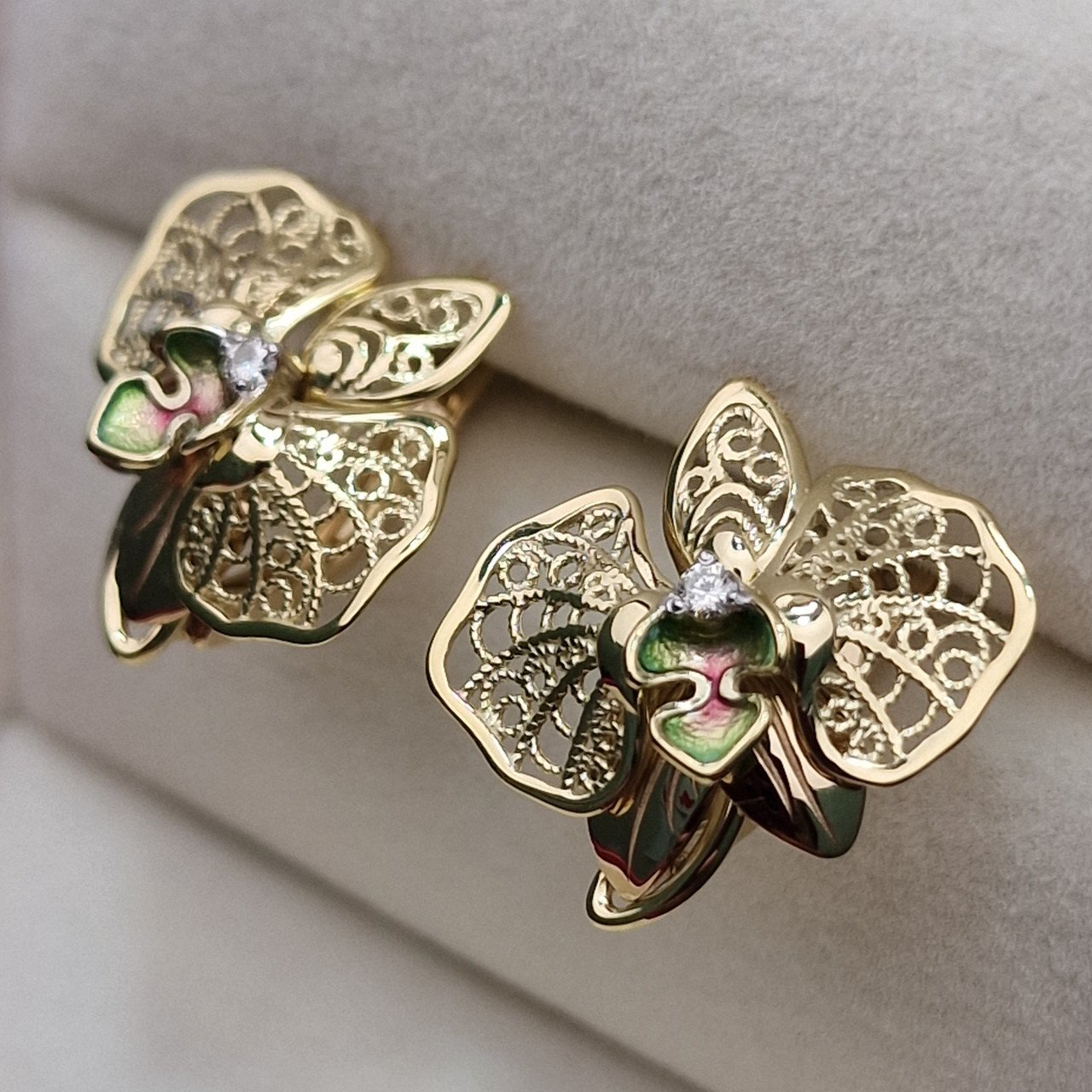 Серьги Deimantas 102748268 4,03гр 0,058ct. купить,NaN
