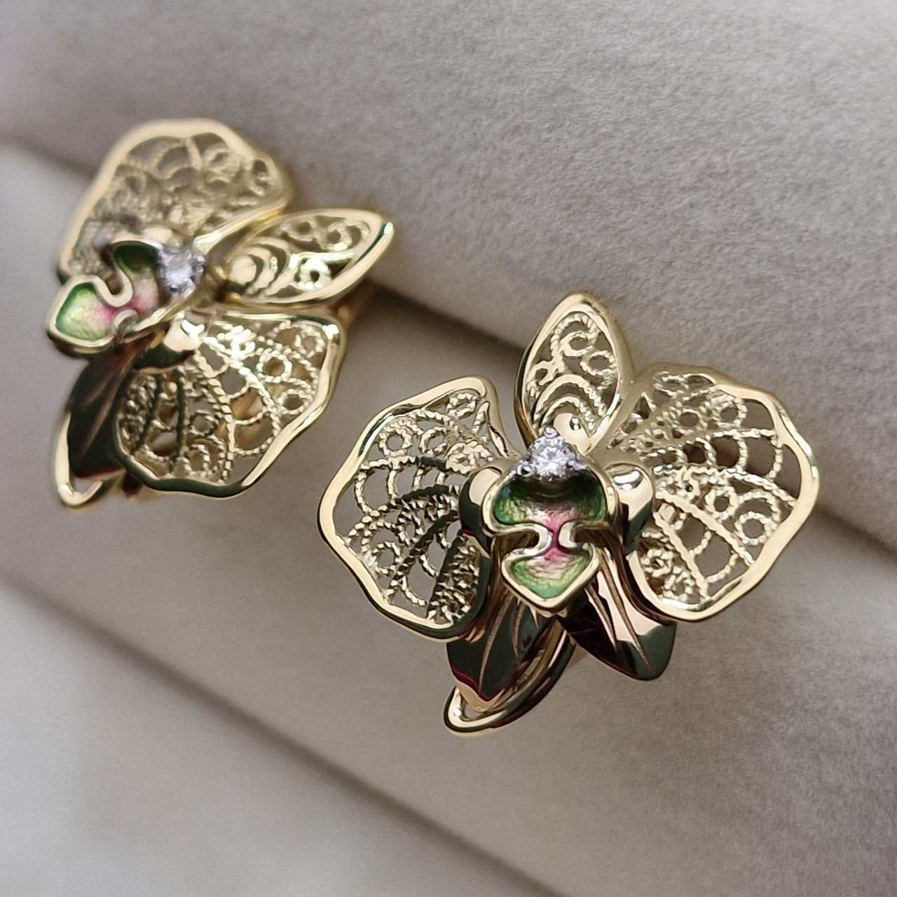 Серьги Deimantas 102748268 4,03гр 0,058ct. купить,NaN