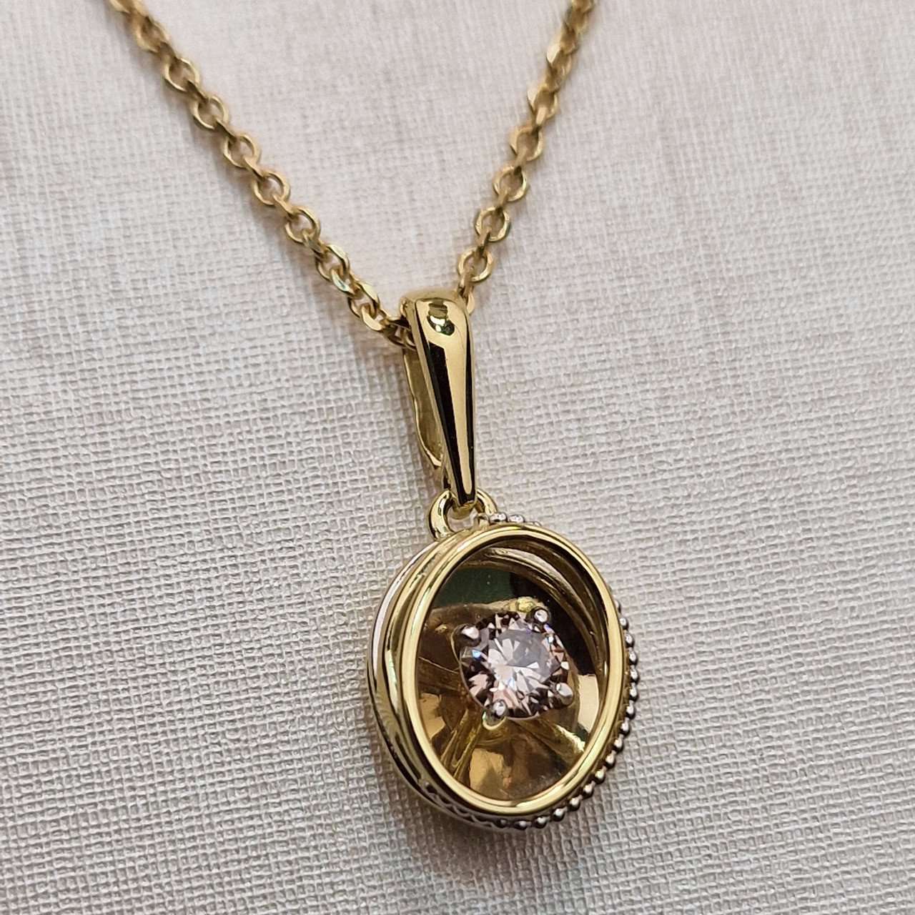Колье Deimantas 102748276 40см 1,28гр 0,205ct. купить,NaN