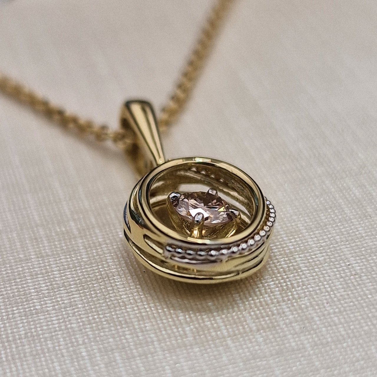 Колье Deimantas 102748276 40см 1,28гр 0,205ct. купить,NaN