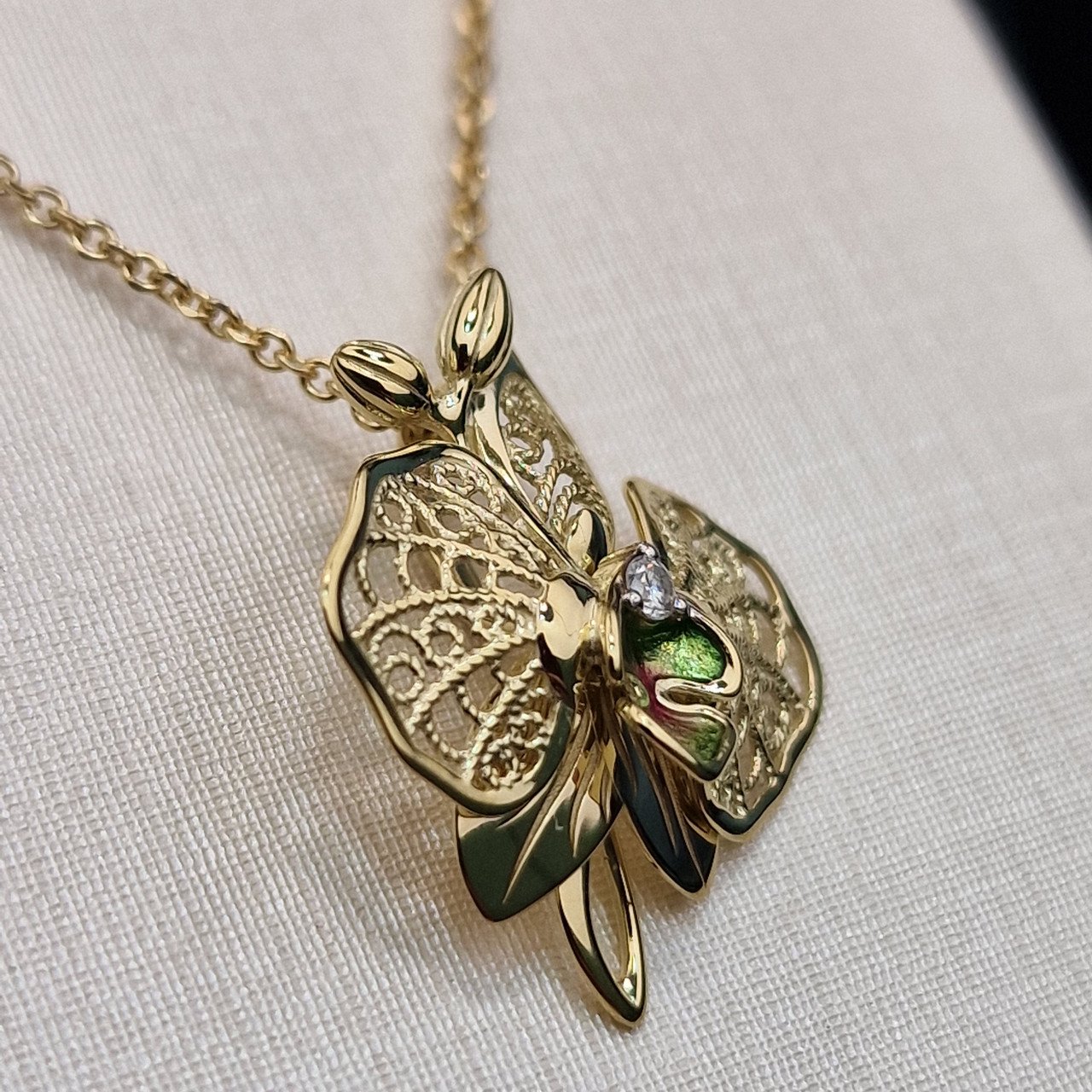 Колье Deimantas 102748270 50см 0,031ct. купить,NaN