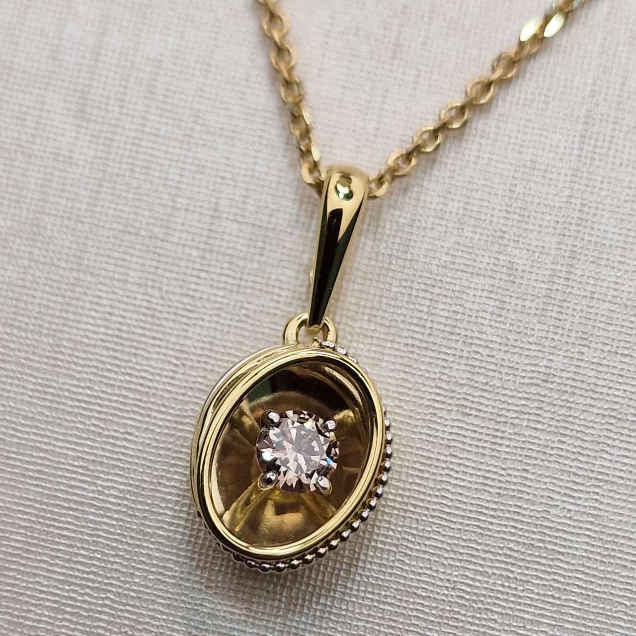 Колье Deimantas 102748276 40см 1,28гр 0,205ct. купить,NaN