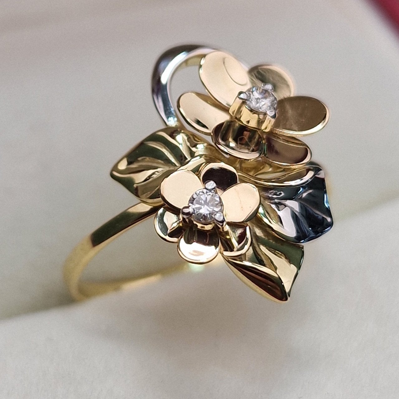 Кольцо Deimantas 102764699 17р 2,24гр 0,06ct. купить,NaN