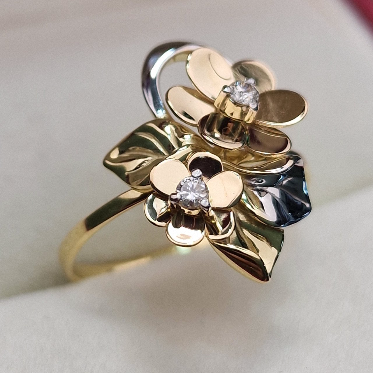 Кольцо Deimantas 102764699 17р 2,24гр 0,06ct. купить,NaN