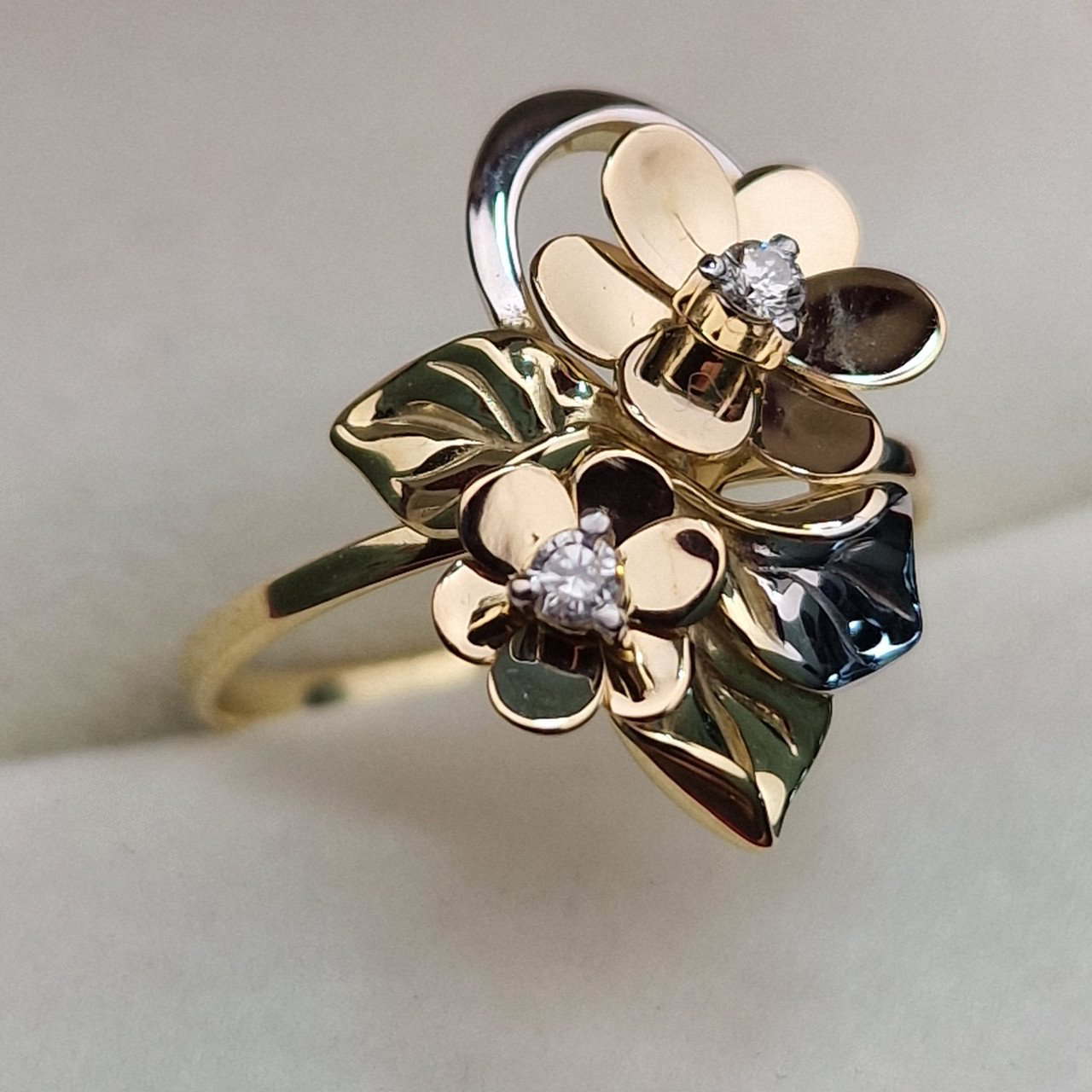 Кольцо Deimantas 102764699 17р 2,24гр 0,06ct. купить,NaN