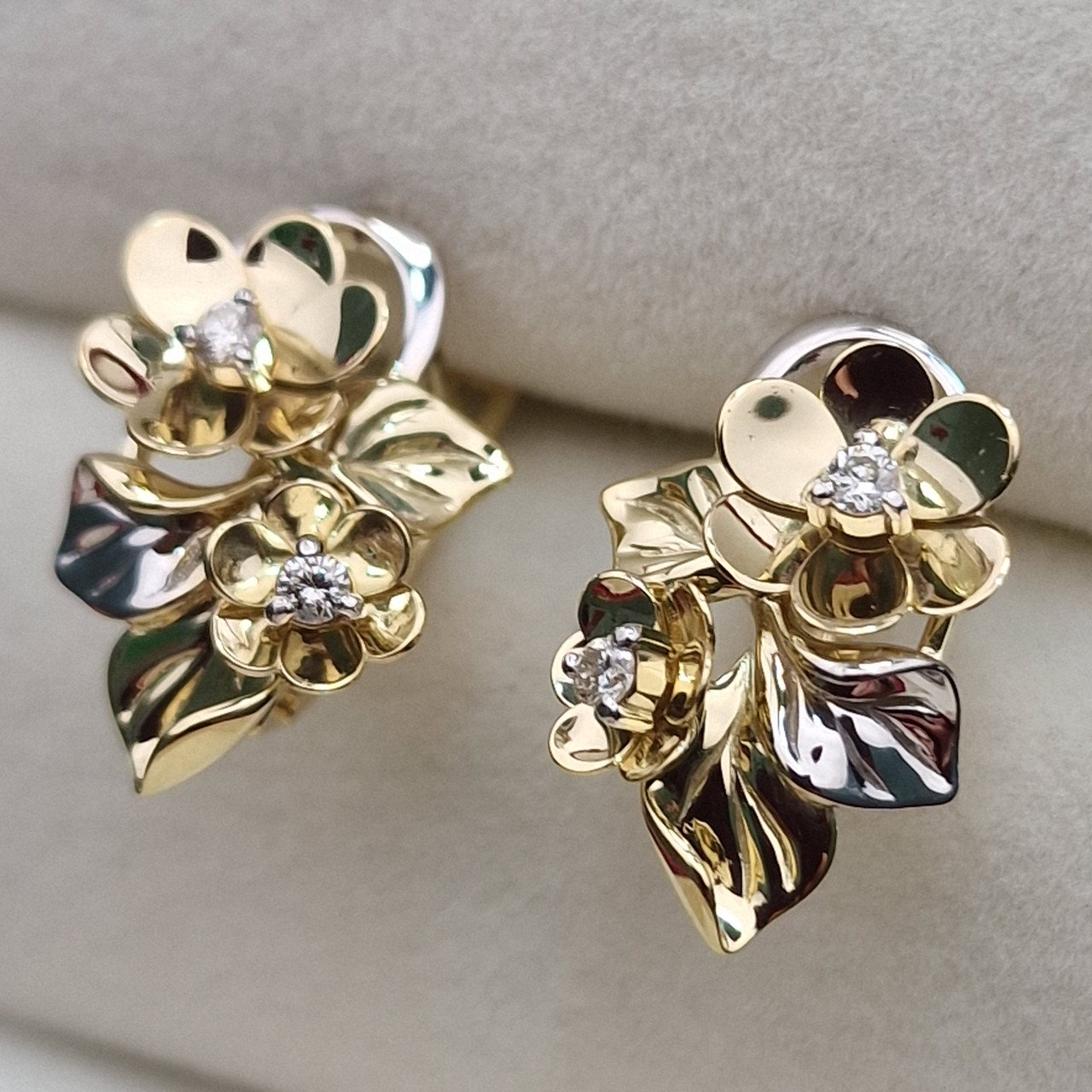 Серьги Deimantas 102764853 4,19гр 0,132ct. купить,NaN