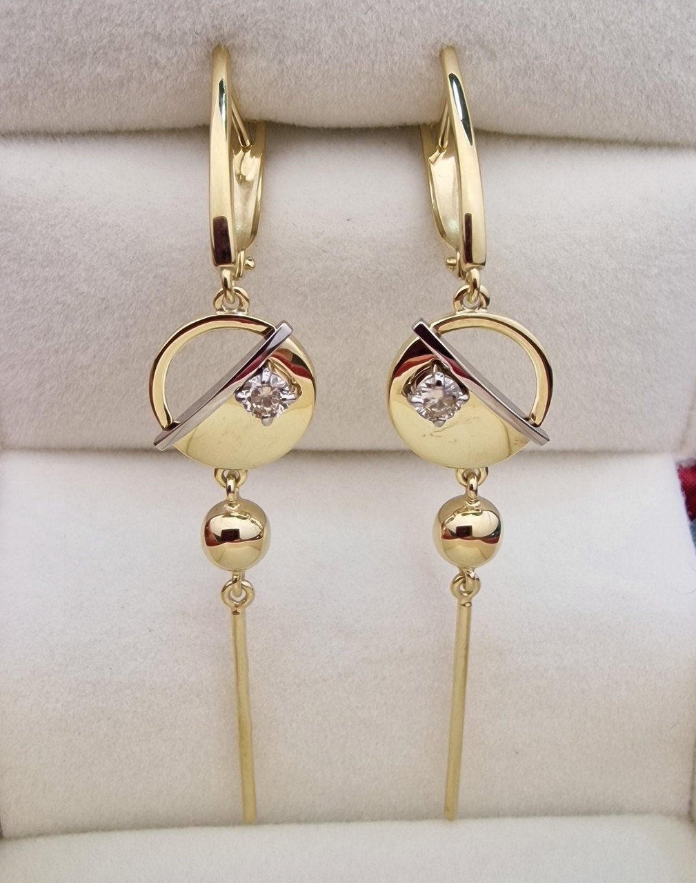 Серьги Deimantas 102764859 4,54гр 0,233ct. купить,NaN