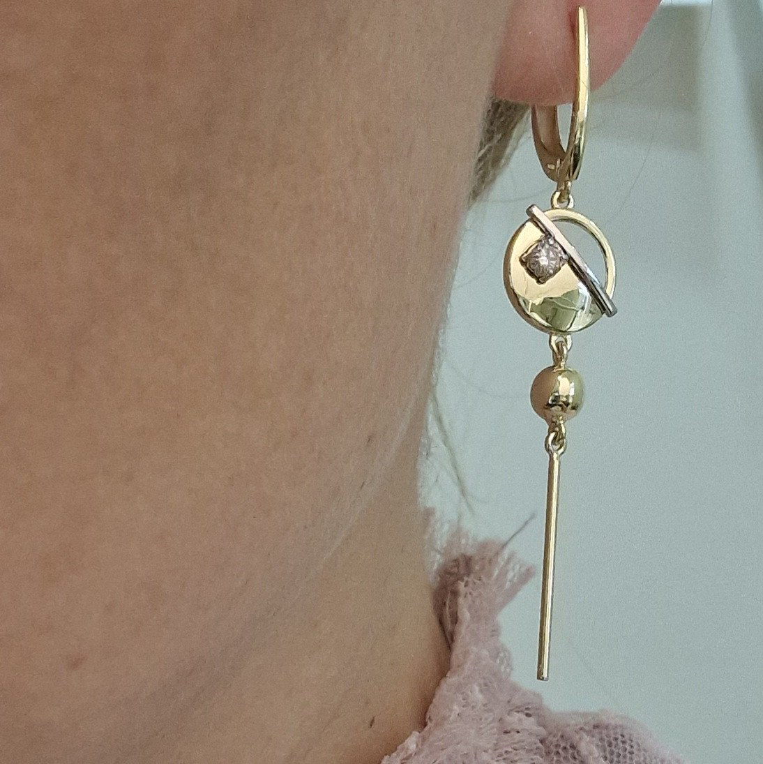 Серьги Deimantas 102764859 4,54гр 0,233ct. купить,NaN