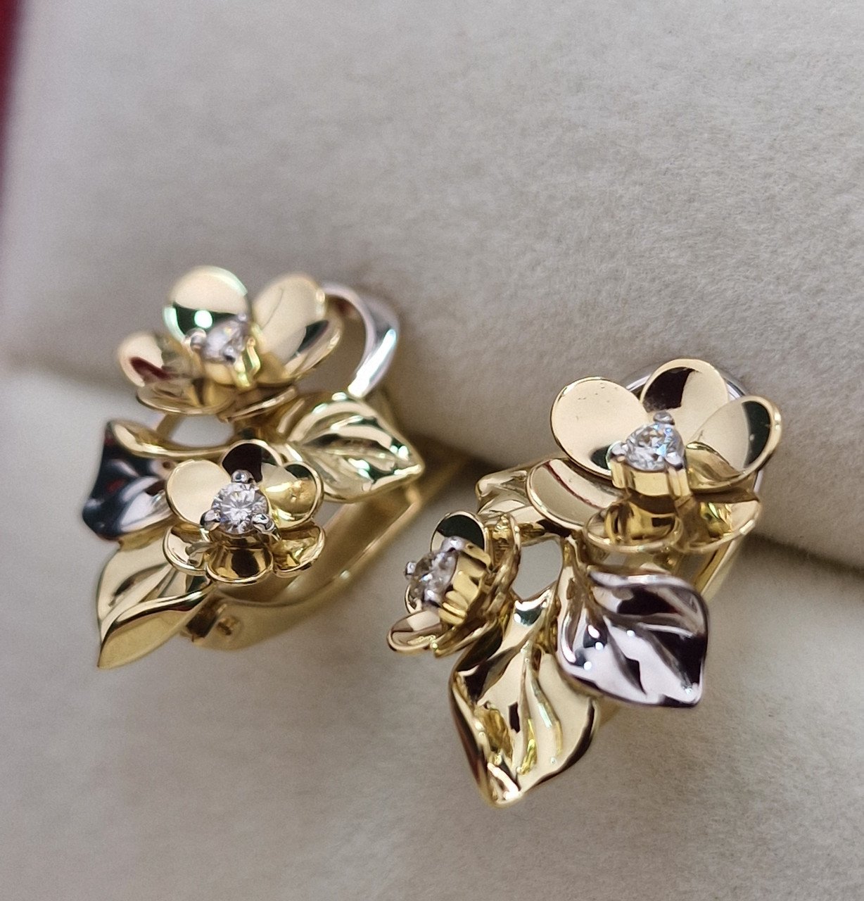 Серьги Deimantas 102764853 4,19гр 0,132ct. купить,NaN