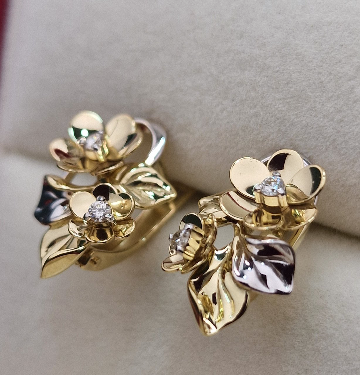 Серьги Deimantas 102764853 4,19гр 0,132ct. купить,NaN