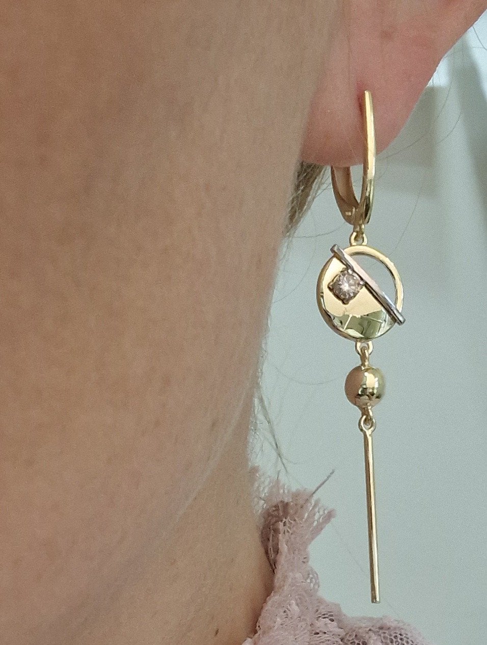 Серьги Deimantas 102764859 4,54гр 0,233ct. купить,NaN