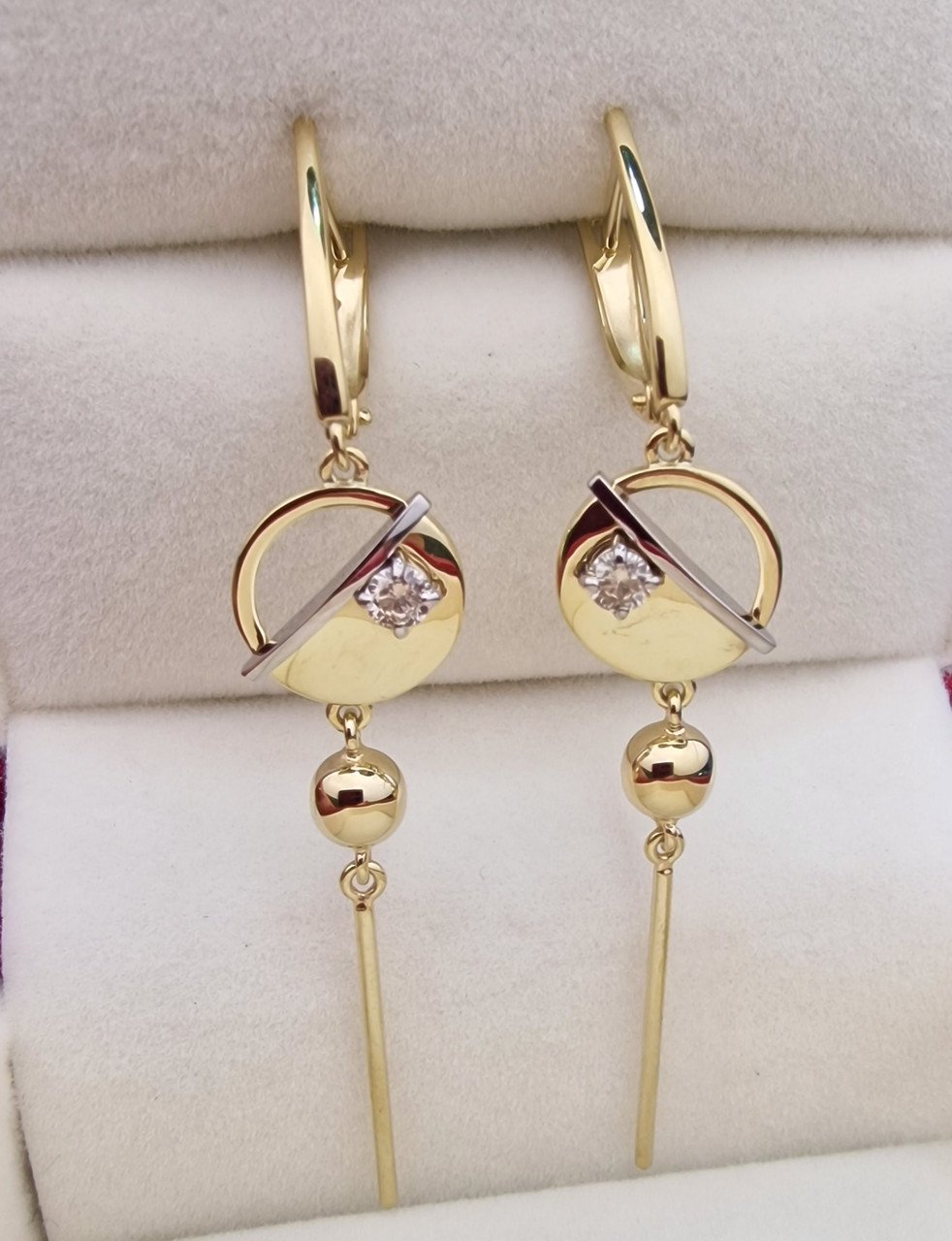 Серьги Deimantas 102764859 4,54гр 0,233ct. купить,NaN