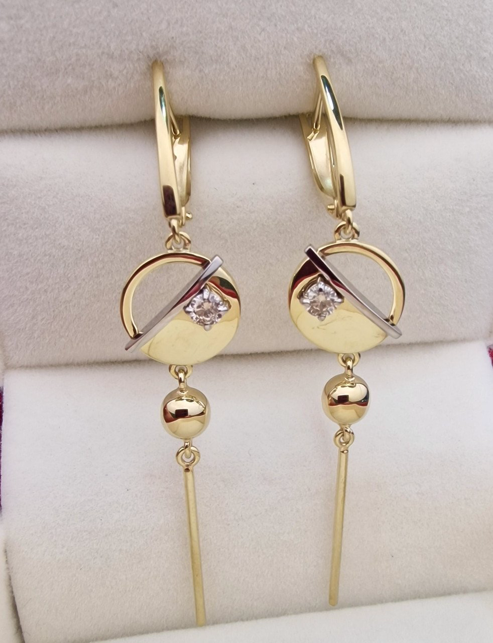 Серьги Deimantas 102764859 4,54гр 0,233ct. купить,NaN